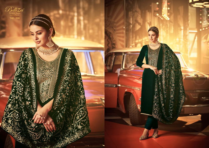 Belliza Kohinoor Wholesale Salwar Kameez Collection